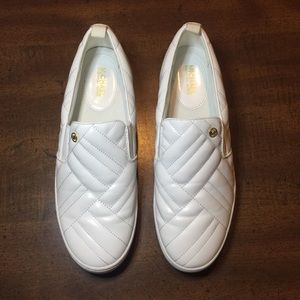 michael kors quilted slip on sneakers
